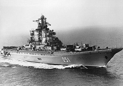 Soviet aircraft carrier Kiev
